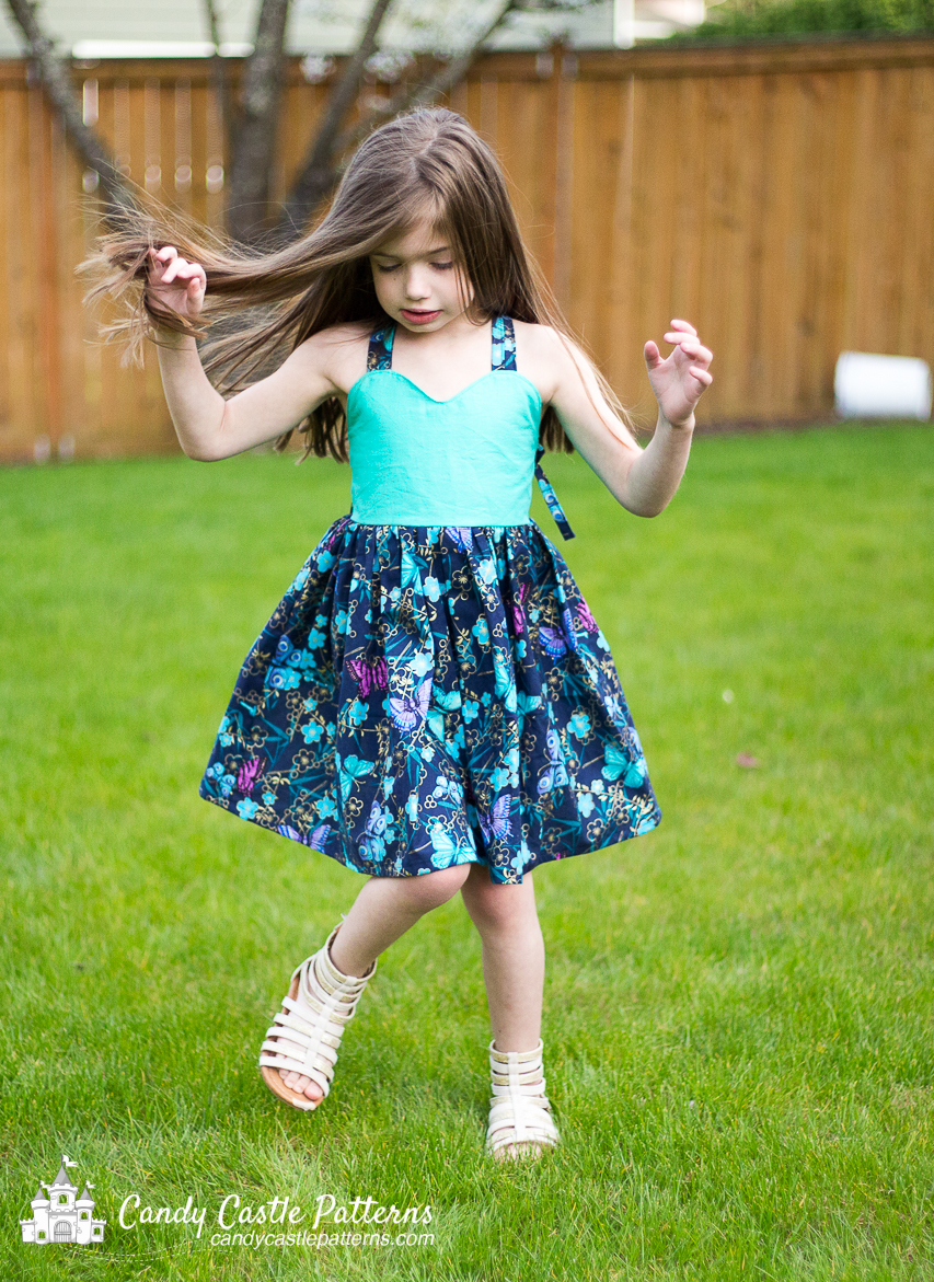 Cotton Candy Dream Dress | candycastlepatterns.com